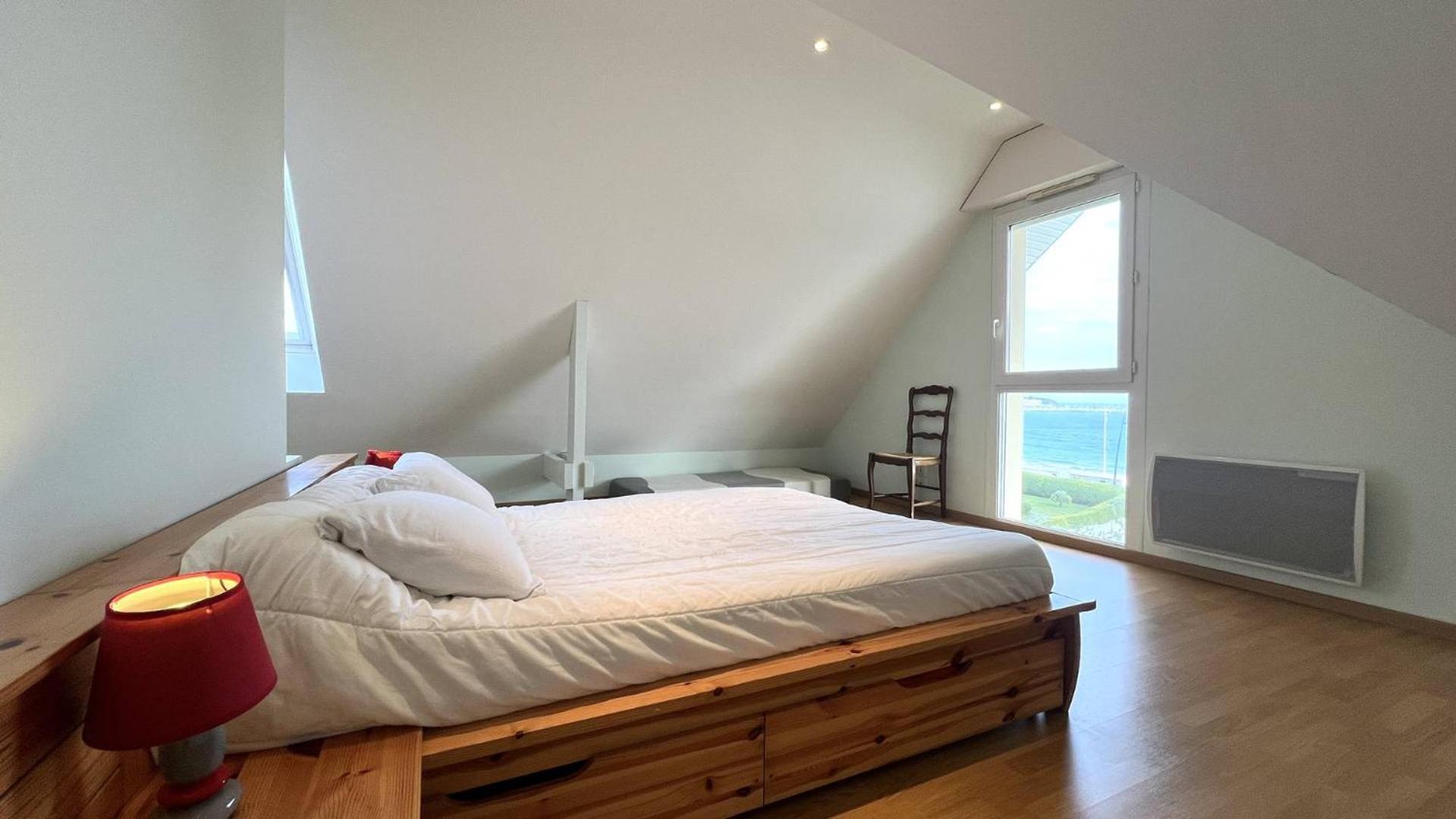 390 Appartement 3 Chambres Avec Vue Sur La Grande Plage De Saint-Cast La Garde  Eksteriør billede