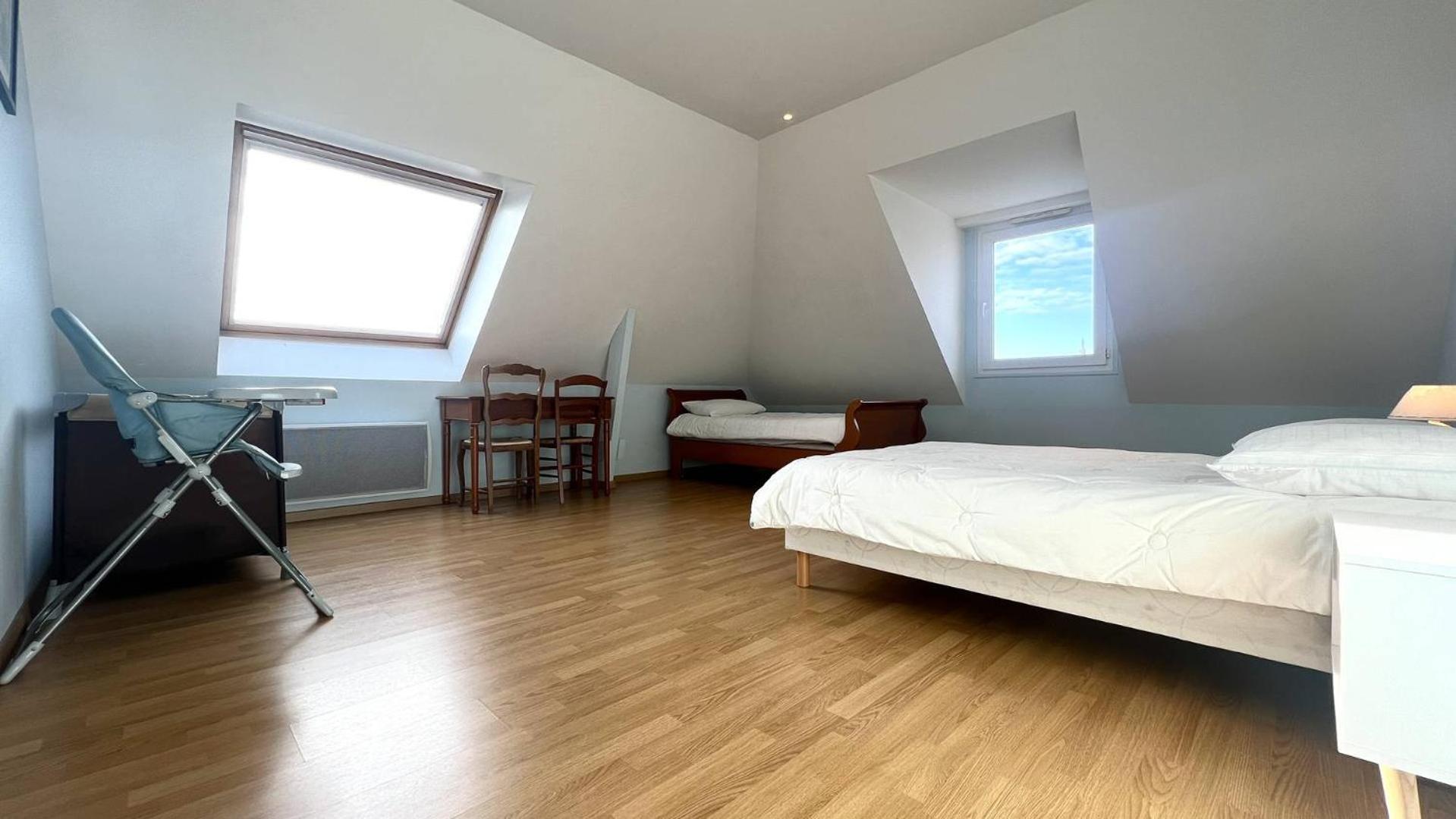 390 Appartement 3 Chambres Avec Vue Sur La Grande Plage De Saint-Cast La Garde  Eksteriør billede